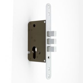 Замок межкомнатный  без защёлки, под цилиндр