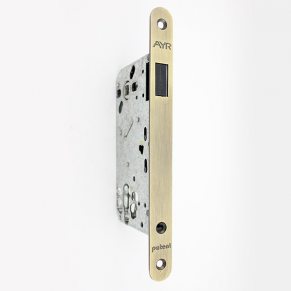 Замок AYR міжкімнатний магнітний, під циліндр,  бронза лакірована