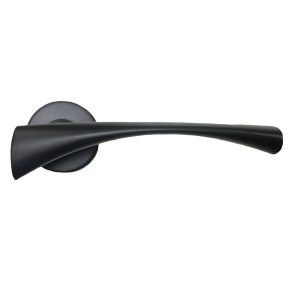 Дверная ручка MARIANI - INFINITY, черный матовый